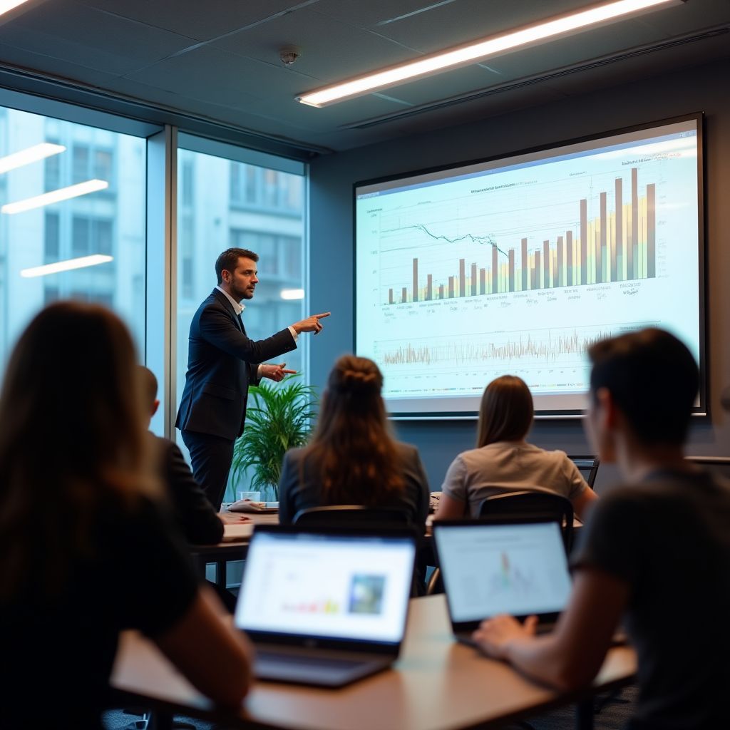 Clase de formación sobre mercados financieros argentinos