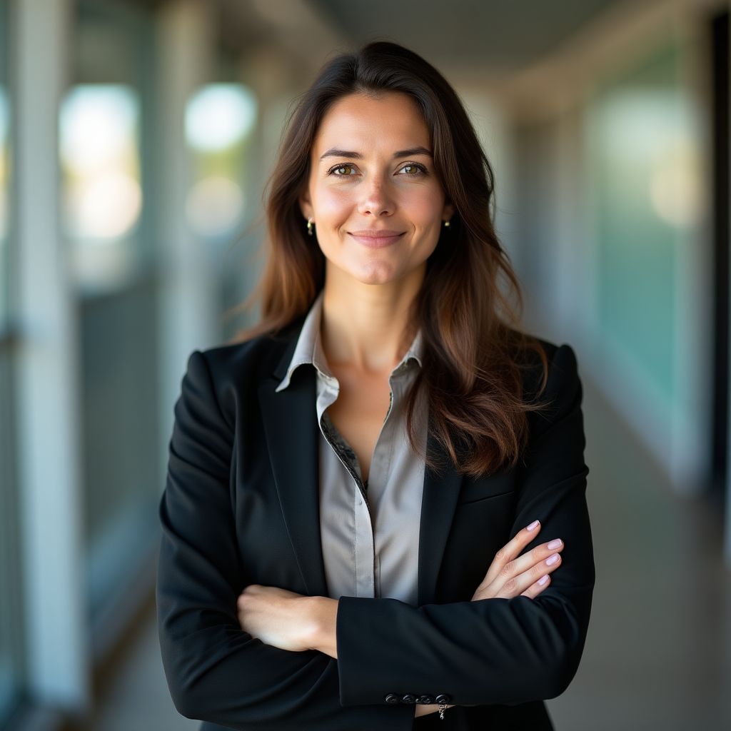Sofía Peralta, médica y estudiante del curso de diversificación internacional